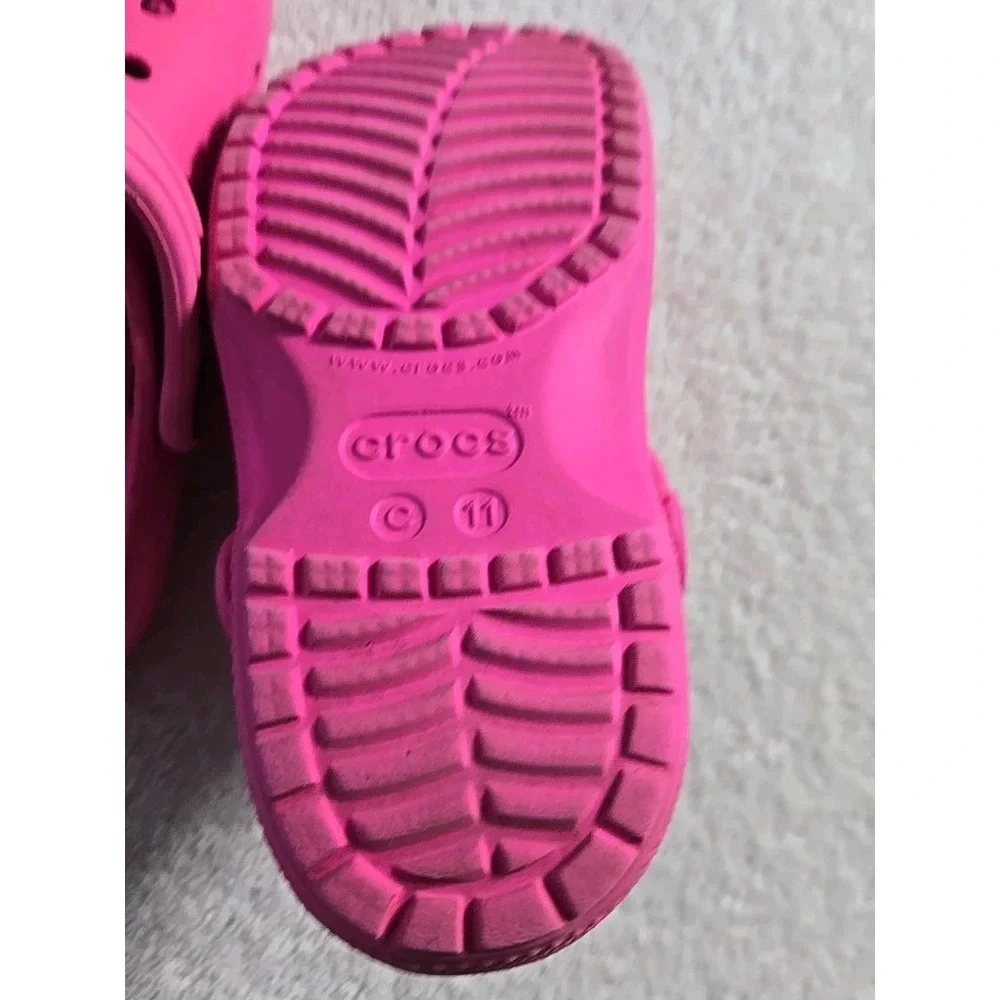 Crocs Slipon‎ Pink Child Size 11 Shoes